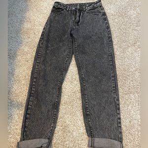 Shein high rise mom jeans